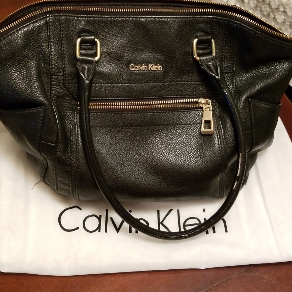 Calvin Klein leather purse